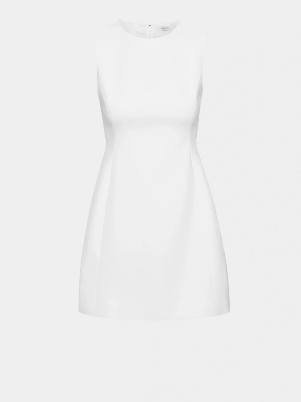 Babaton White Sleeveless Opportunity Mini Sheath Dress NWT